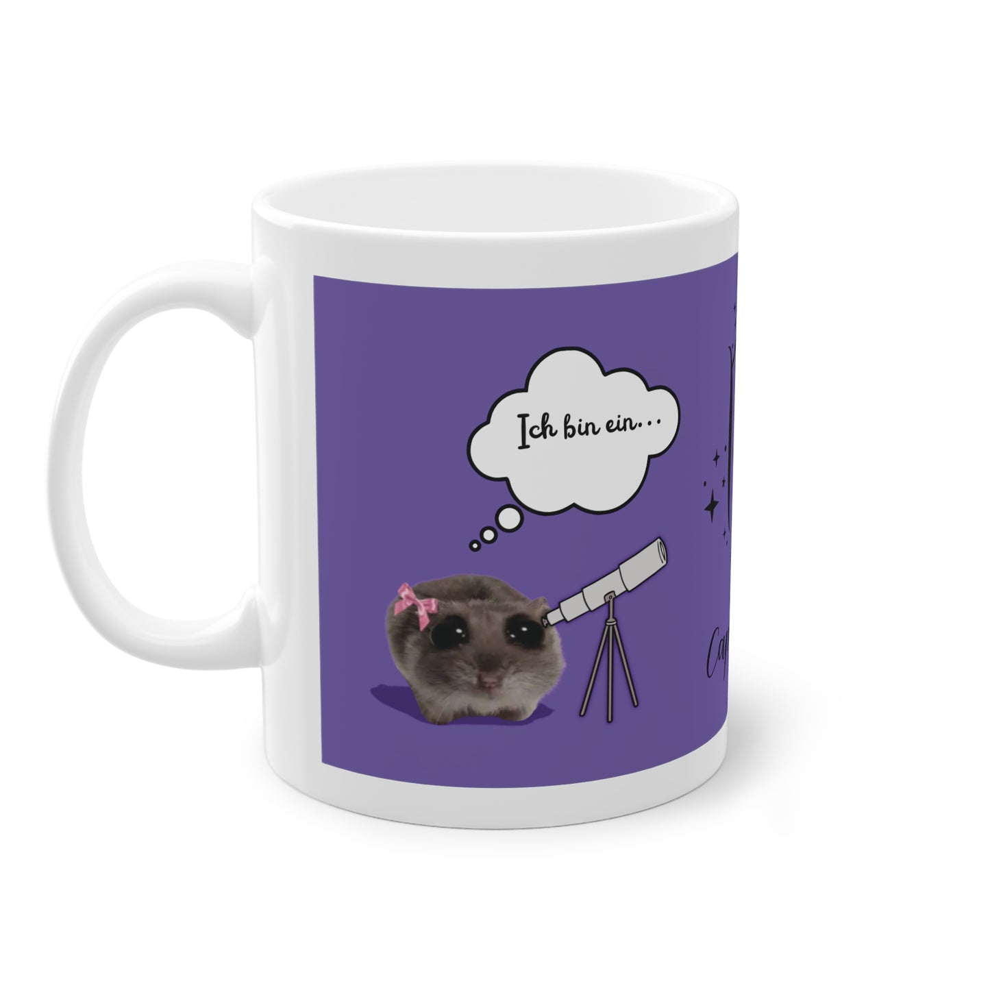 Steinbock Tasse (Hamsti-Sternzeichen-Serie)