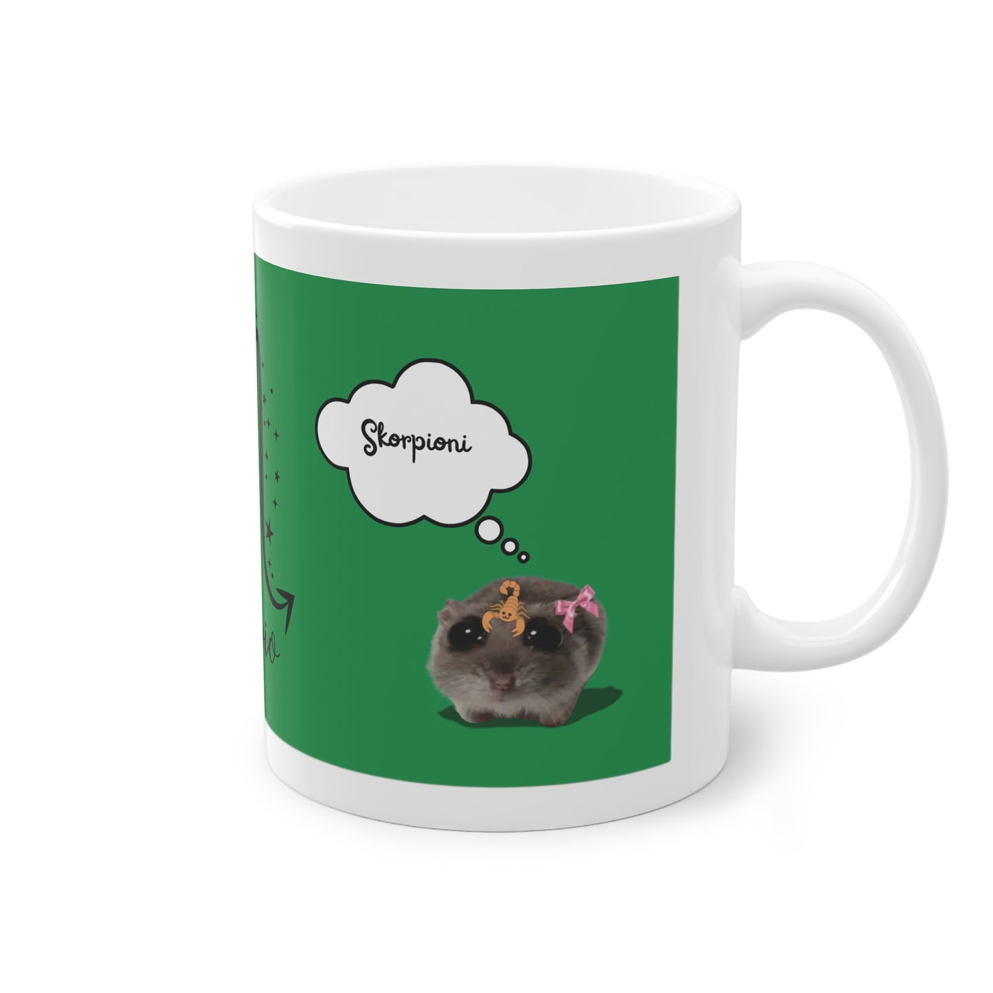 Skorpion Tasse (Hamsti-Sternzeichen-Serie)