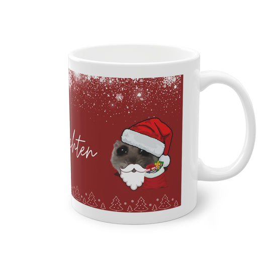 Weihnachtliche Hamsti-Tasse