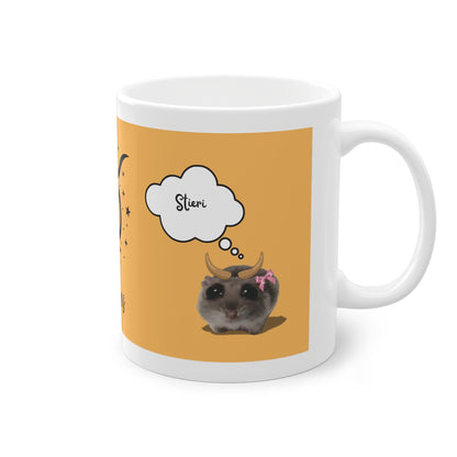 Stier Tasse (Hamsti-Sternzeichen-Serie)